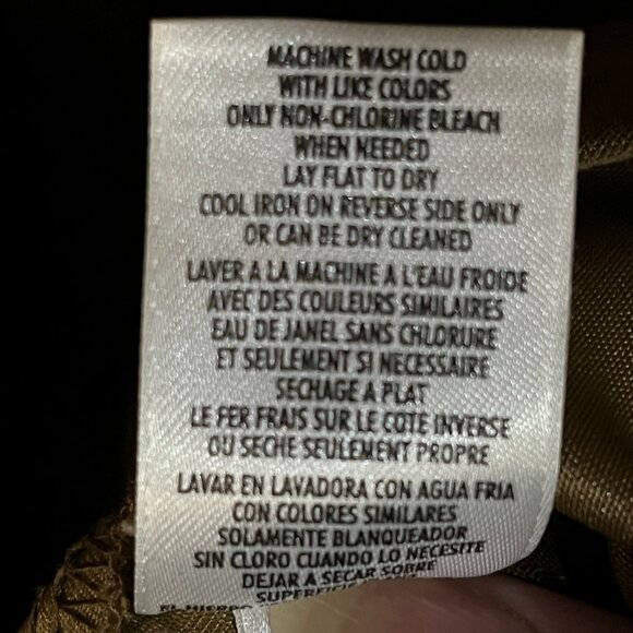 Casual Corner Annex Women's Brown 2 Pc Suit Set Soft Jacket Skirt Size XL - Picture 15 of 15